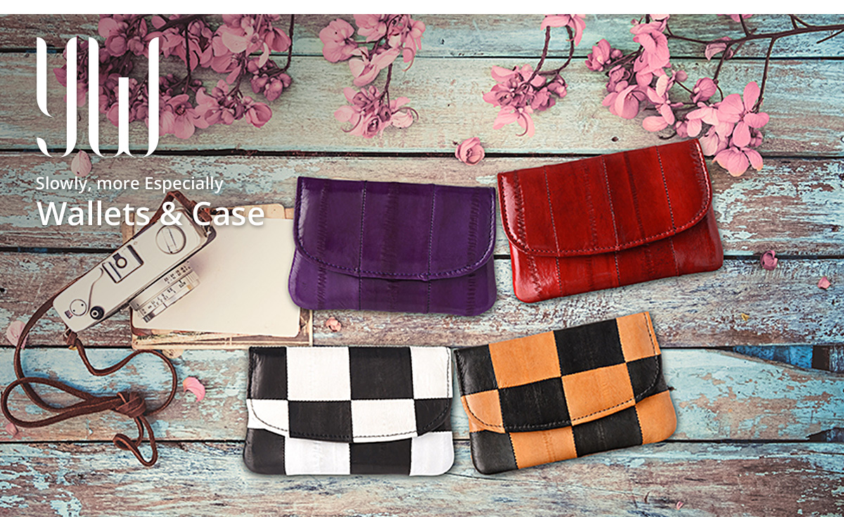 Slowly, more Especially Wallets & Case
