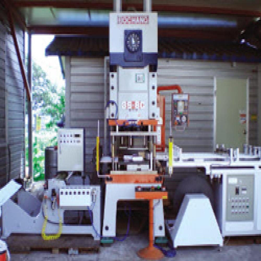 ALUMINIUM FOIL CONTAINER FORMING MACHINE