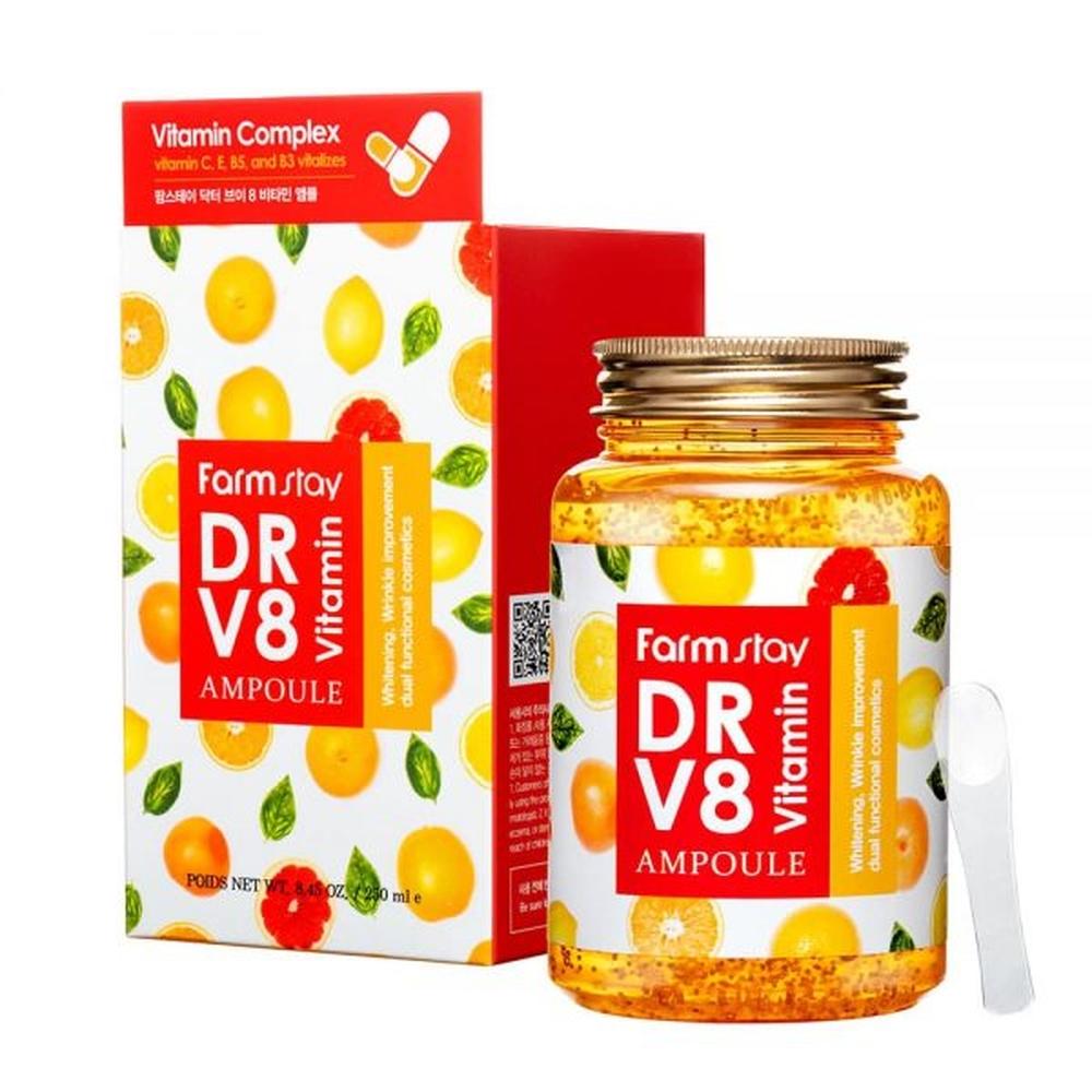 FARMSTAY ALL IN ONE DR-V8 VITAMIN AMPOULE