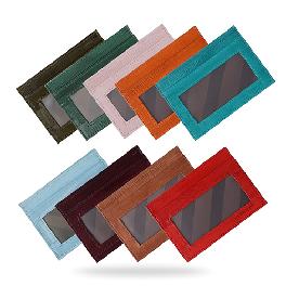 YEUNWOO eeL skin Super Thin Card Holder With ID Card Window