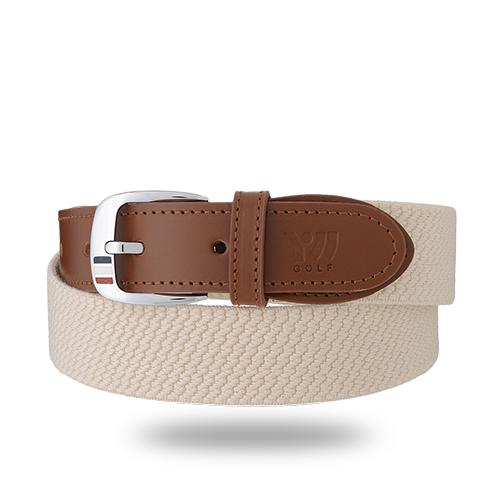 YEUNWOO Spandex add Cowhide BELT