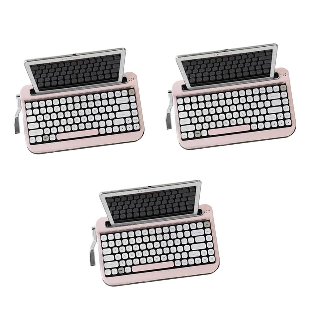 Penna keyboard white chrome keycap solid color