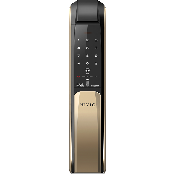 Hione+ Push Pull Digital Doorlocks Fingerprint, PIN, Card