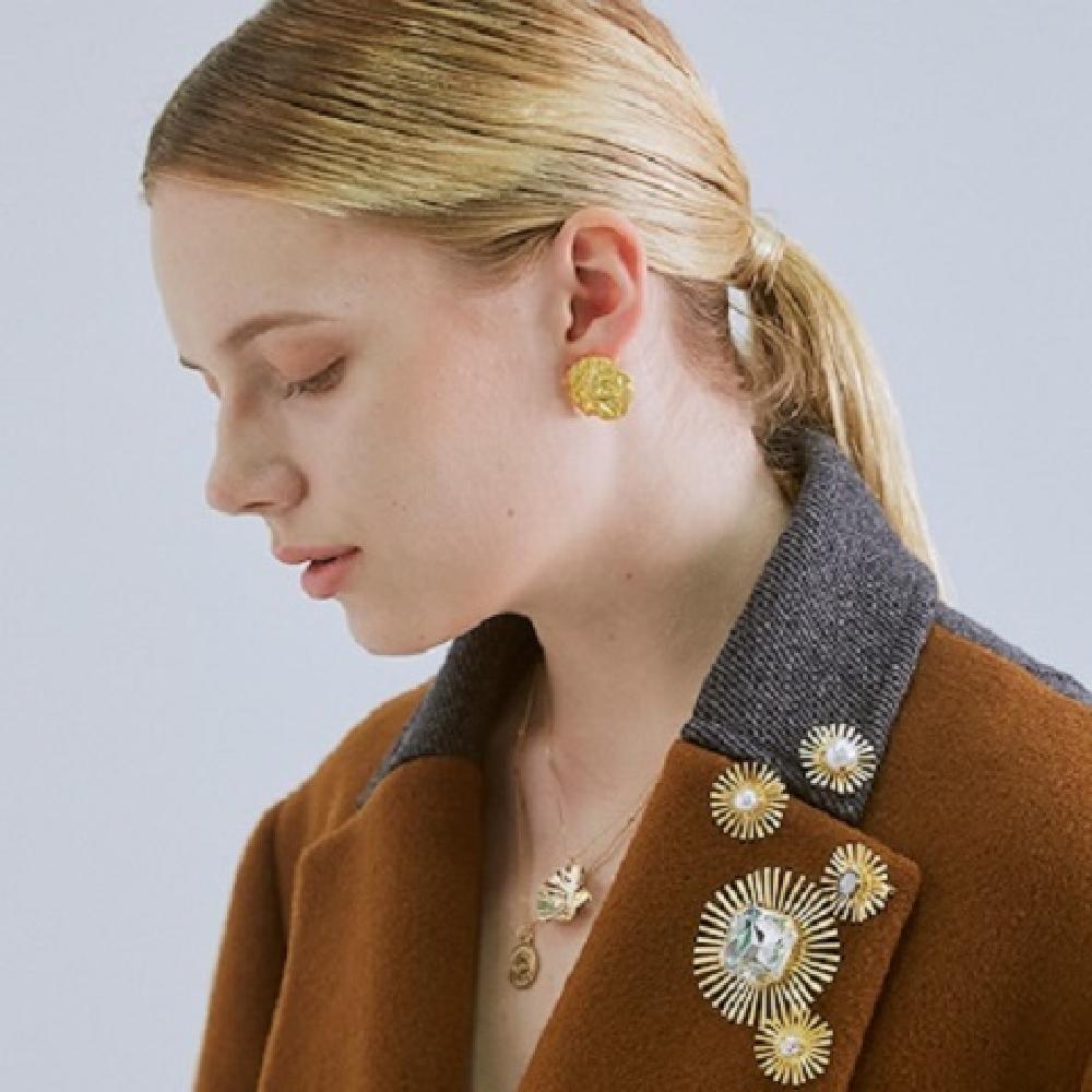 [SALUT DE MIEL] SM-18-ACC02 SOLAR BROOCH -small