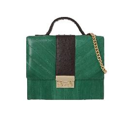 EEL Skin Square Combo Cross Bag