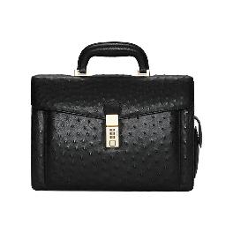 YEUNWOO Ostrich leather BRIEF CASE