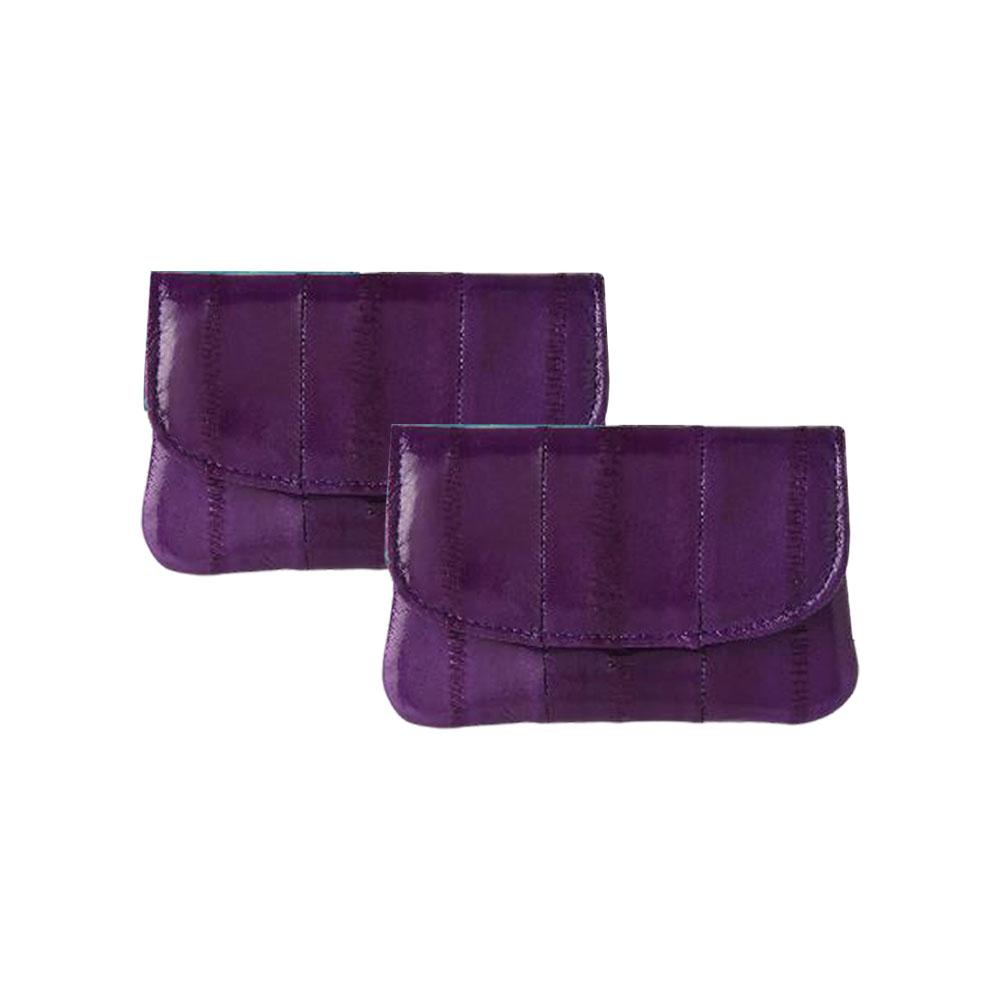 YEUNWOO eeL skin Solid coin button Purse