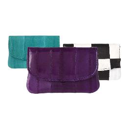 YEUNWOO eeL skin Solid coin button Purse
