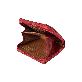 detail image2 YEUNWOO eeL skin simple Zipper Purse
