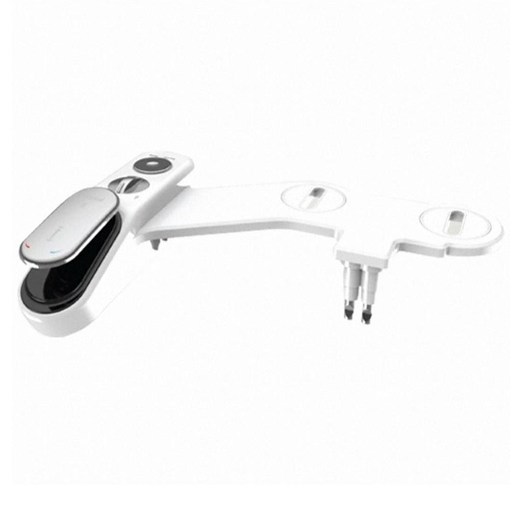 Bobslei Non-Electric Bidet II Chrome Nozzle For Hot & Cold Water Spray Bathroom