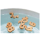 detail image3 Korean Natural Bath Toy Brand, HINOKI WOODEN BATH TOYS - NUMERS
