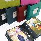 detail image1 Fabric Frame Cover Photo Album 1UP, 5x7 50 Pockets (Olive green)
