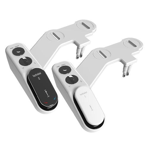 Bobslei Non-Electric Bidet II Chrome Nozzle / Hot & Cold Water