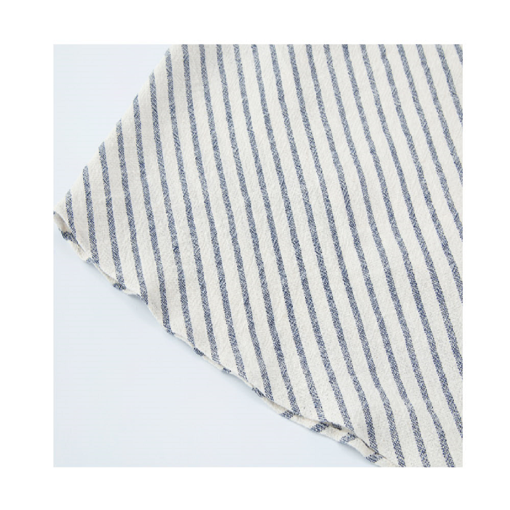 Carina Stripe Linen Long Dress