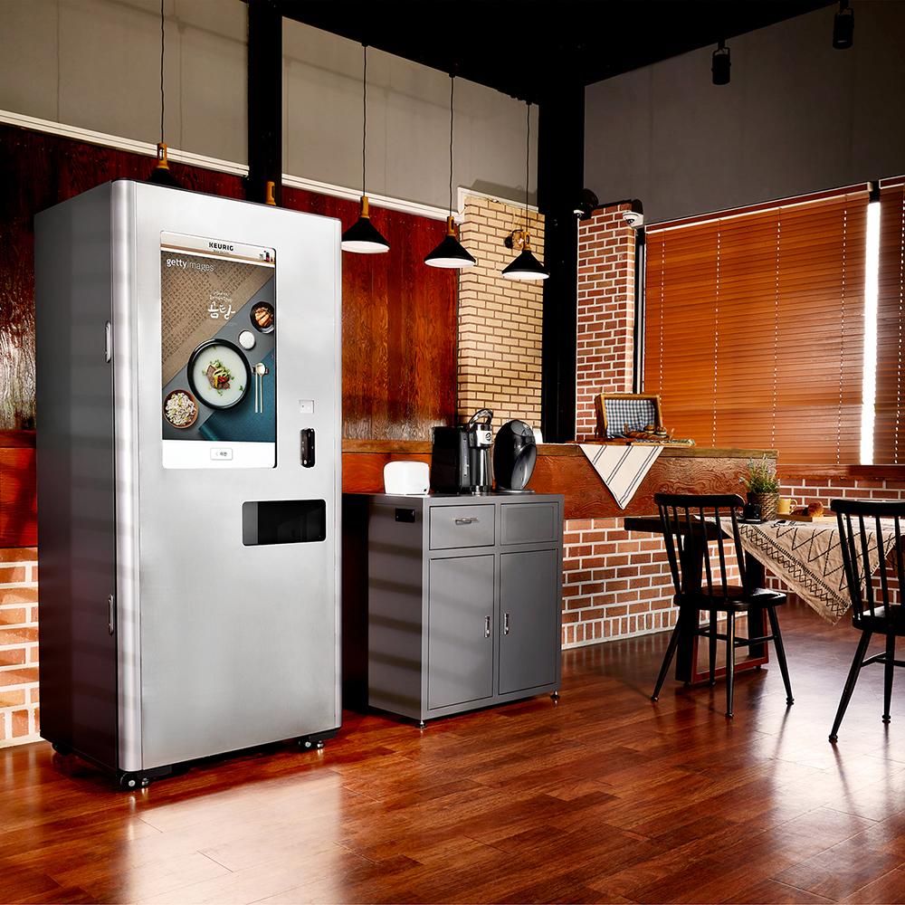 Capsule Coffee Vending Machine Kiosk