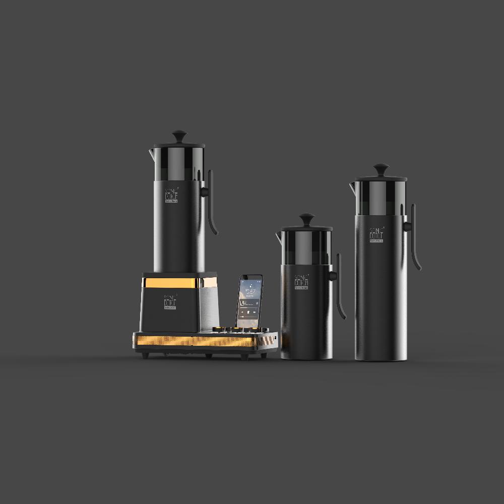 Supersonic-H, a home cold brew coffee machine that brews in 5 minutes