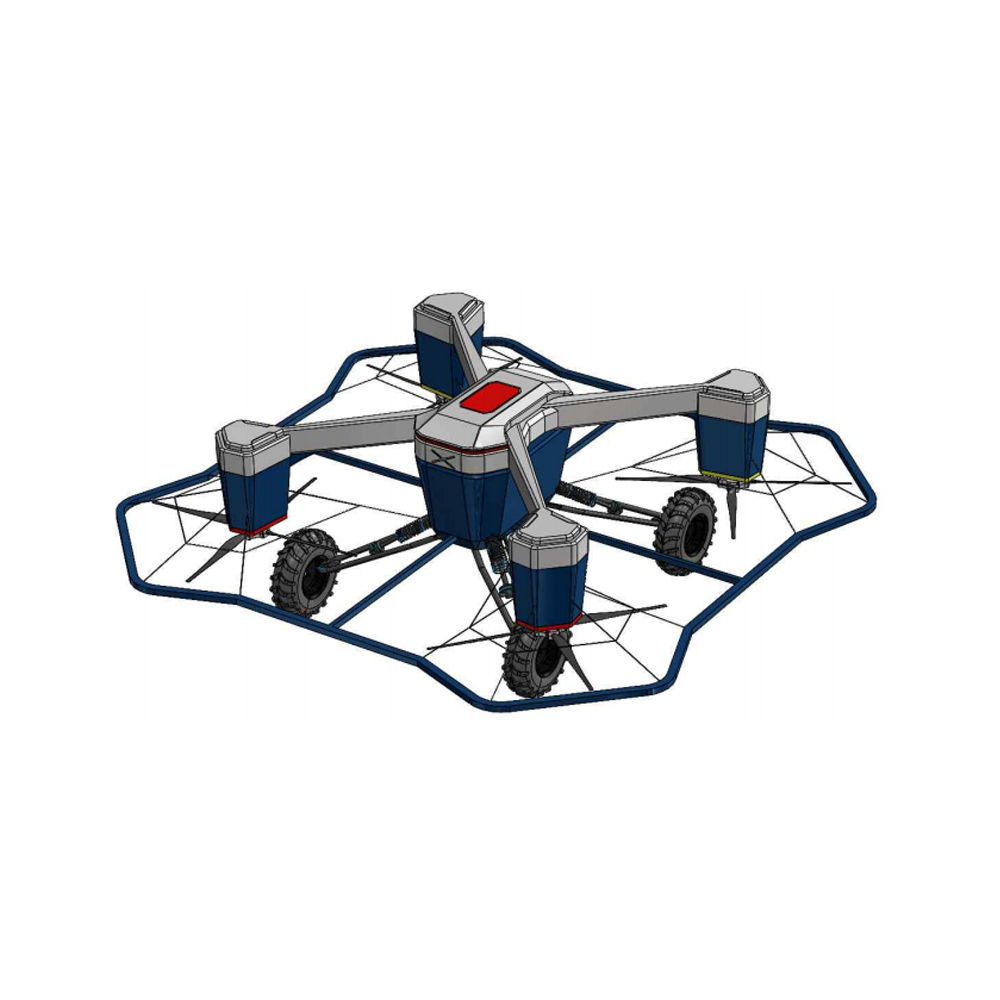 EASYSYSTEM Multi-copter Drone Automated Guided Vehicle
