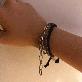 detail image4 Surgical steel simple oval link chain, one-size-fits-all layering layered bracelet
