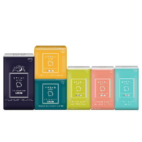 Natural Cotton Signature Cotton Cover Sanitary Pads, Panty Liners