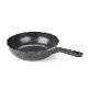 detail image1 COTE SILVER - Nonstick Coating Flat Bottom Wok Pan, Induction Compatible (11 Inch)